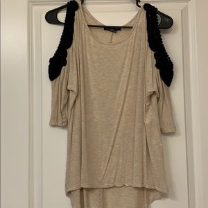 Short Sleeve Crochet Top